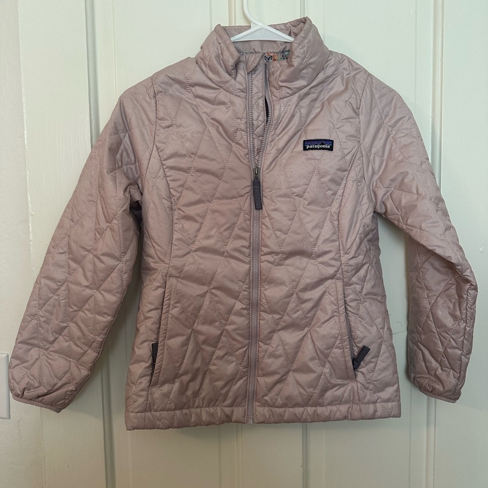 Patagonia Kids Quilted Jacket - Light Pink